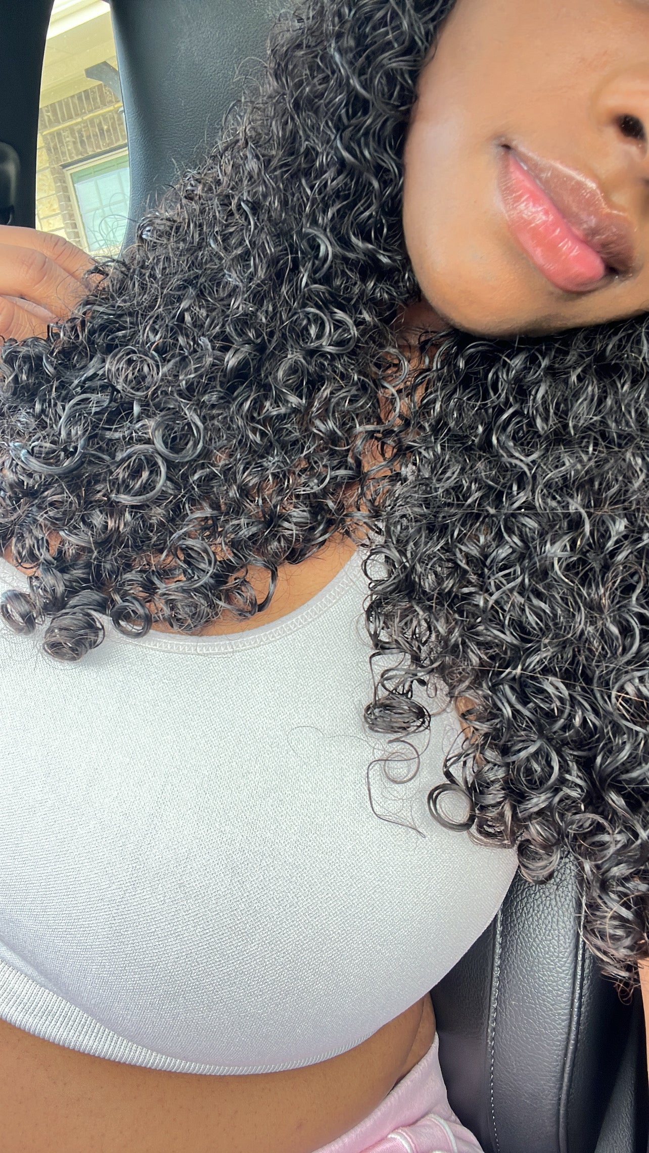 HD Coconut curl lace wig