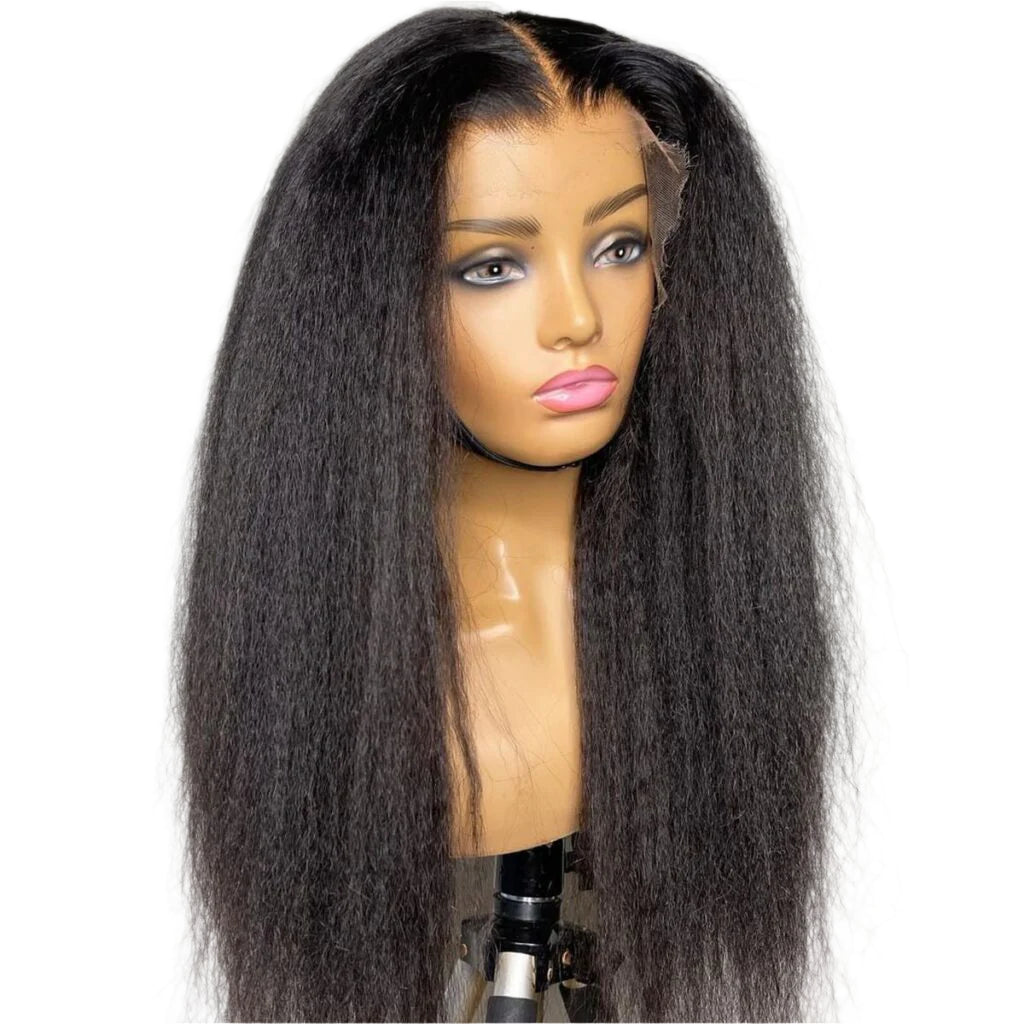 HD lace Kinky straight wig