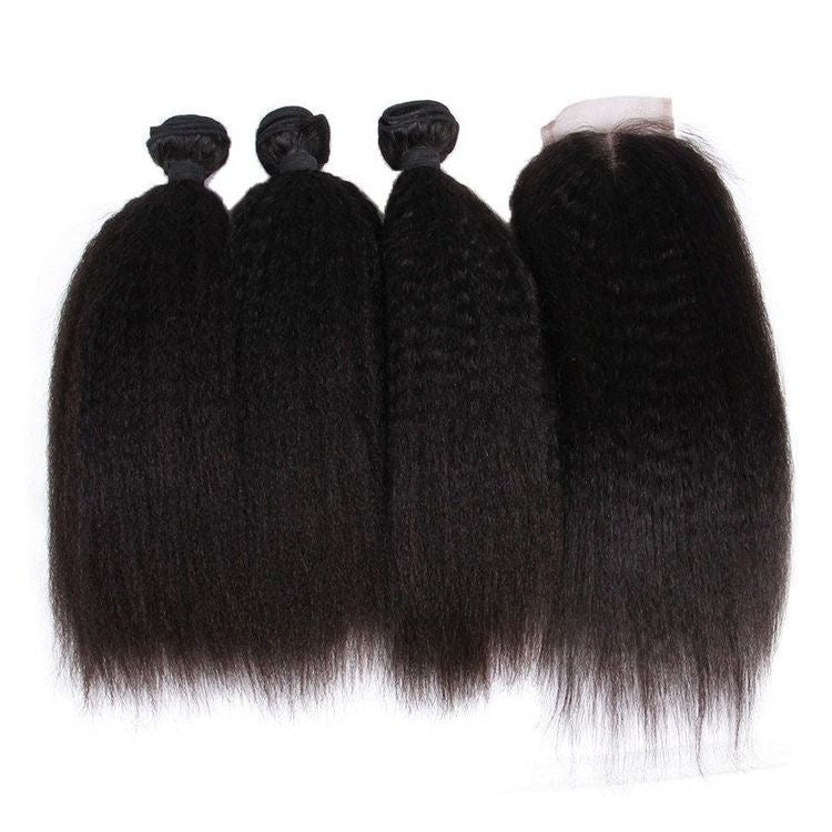 HD lace Kinky straight wig